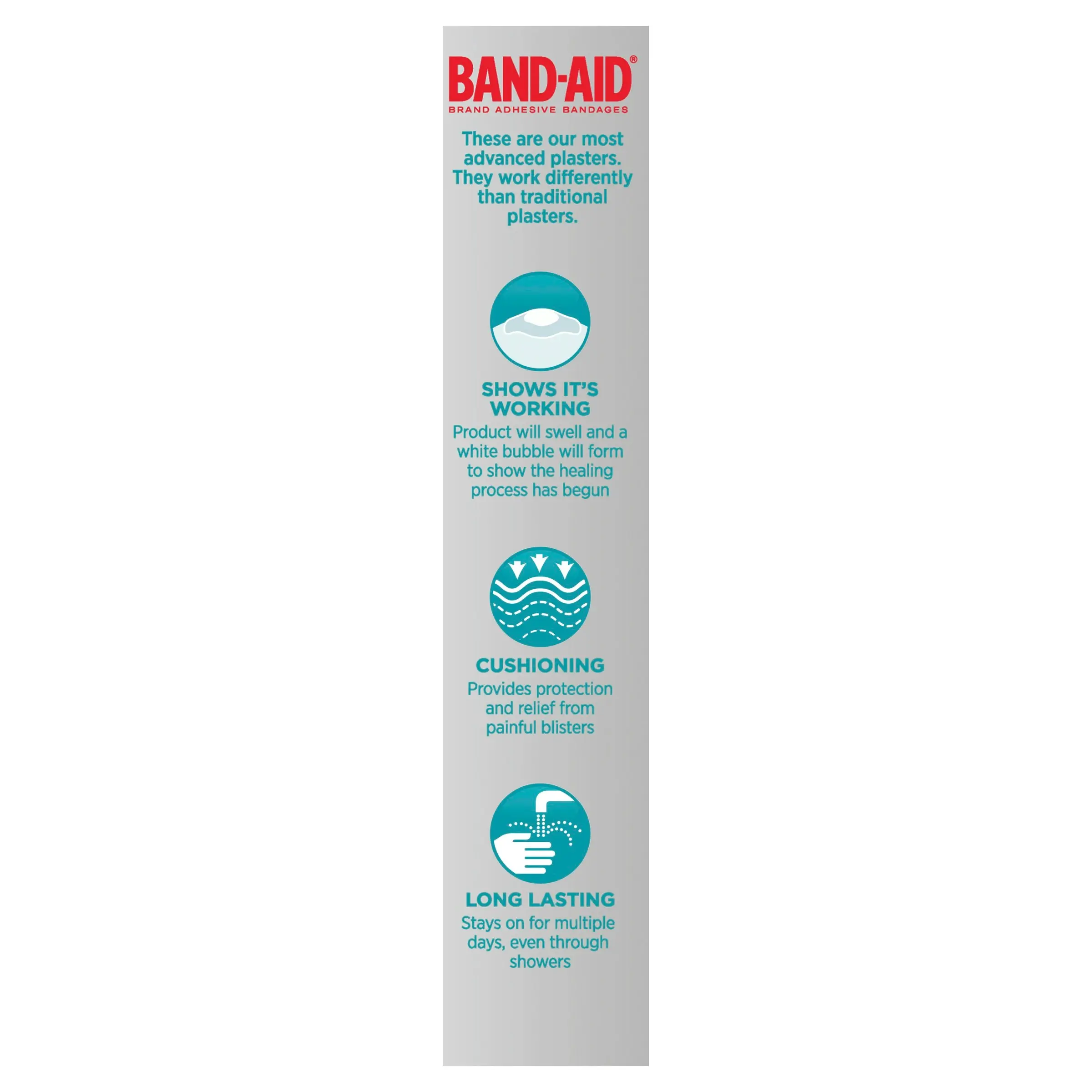 BAND-AID Advanced Healing Hydro Seal Blister Block 4 Pack