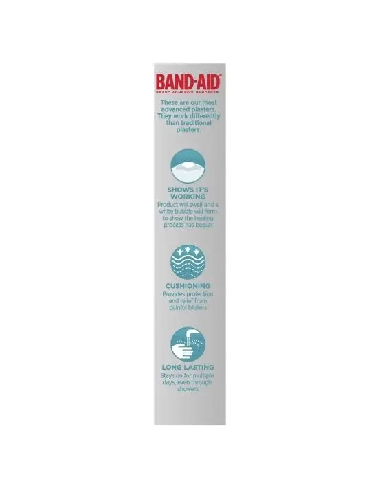 BAND-AID Advanced Healing Hydro Seal Blister Block 4 Pack