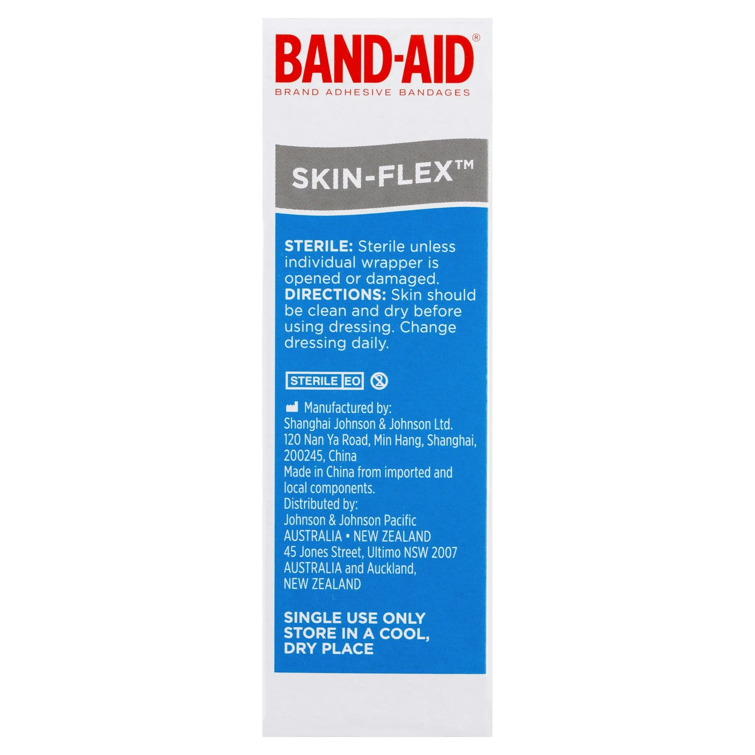 BAND-AID Skin-Flex Strips 20 Pack