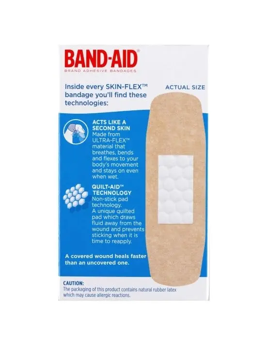 BAND-AID Skin-Flex Strips 20 Pack