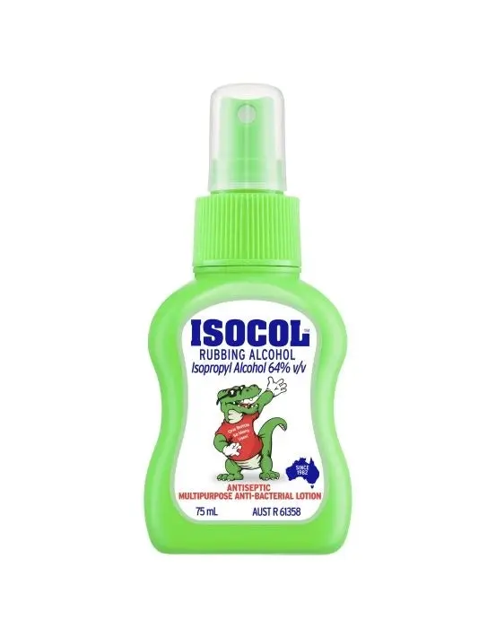 Isocol Rubbing Alcohol Antiseptic 75mL