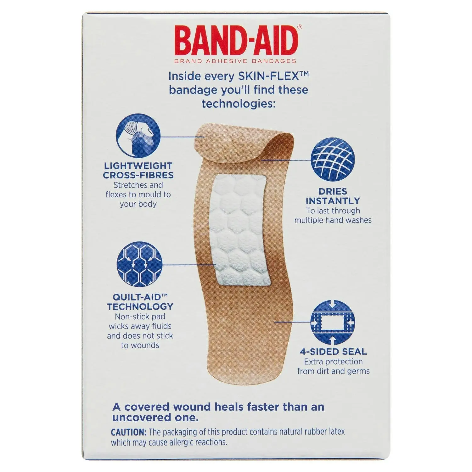 BAND-AID Skin-Flex Strips 40 Pack