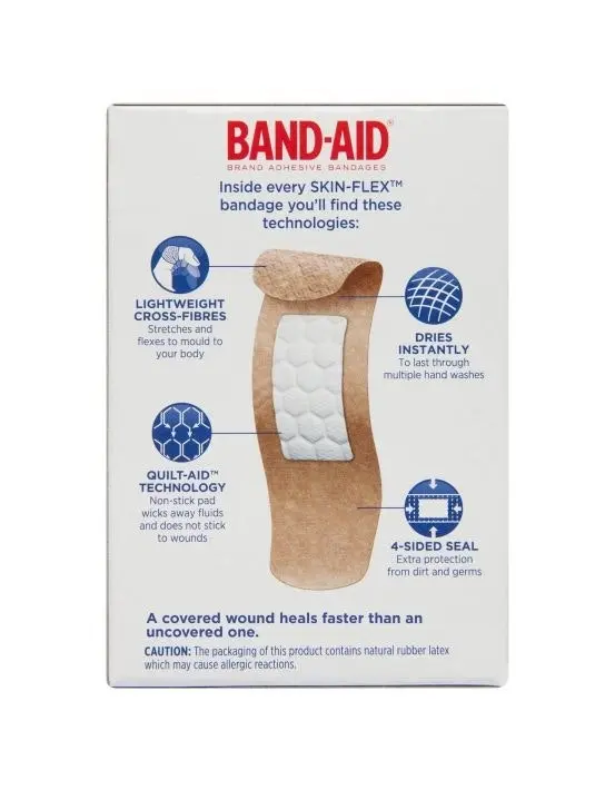 BAND-AID Skin-Flex Strips 40 Pack