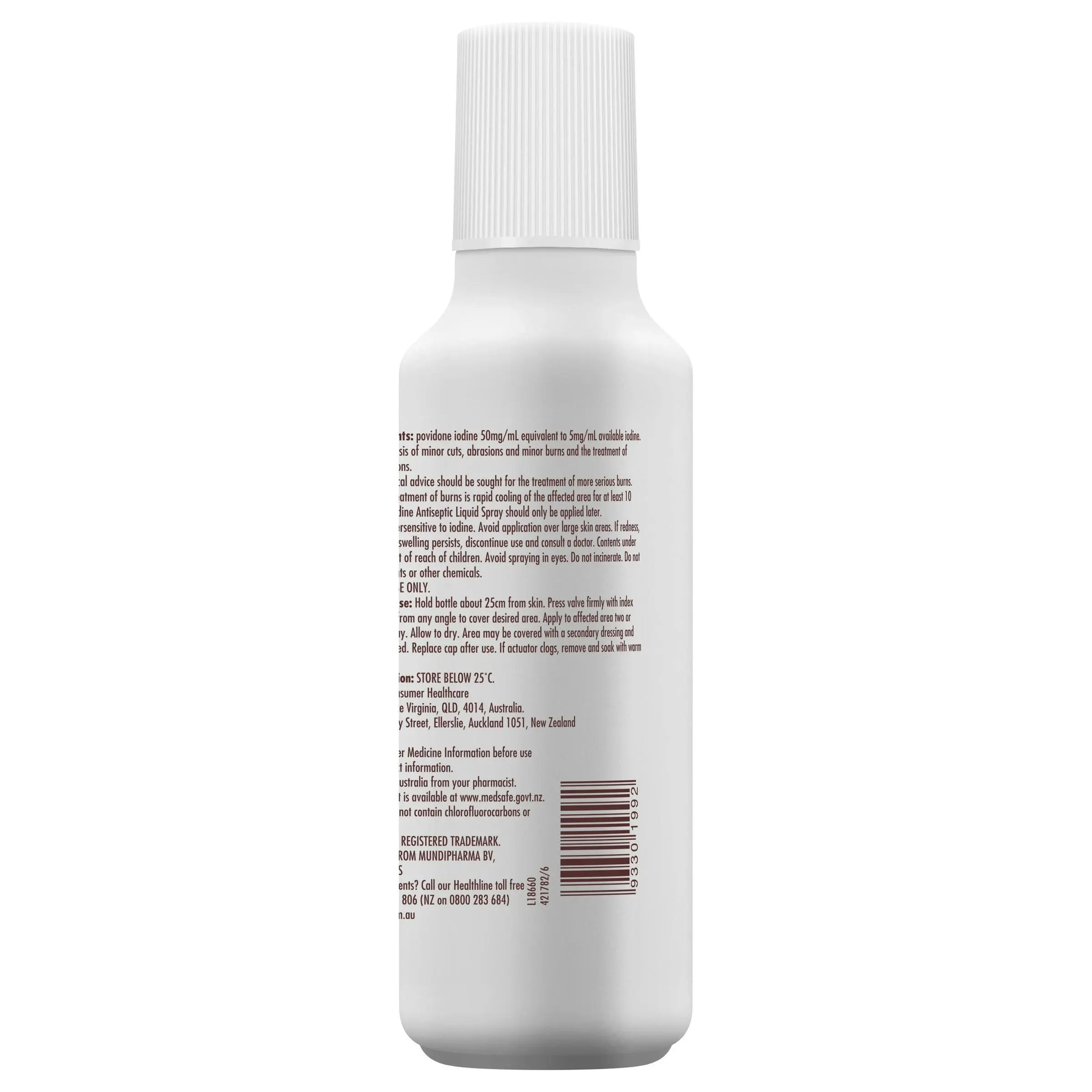 Betadine Antiseptic Liquid Spray 75mL