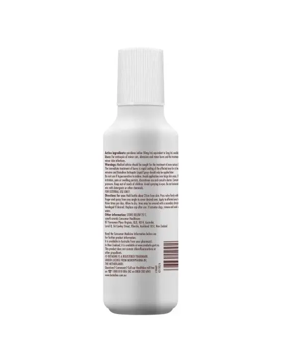 Betadine Antiseptic Liquid Spray 75mL