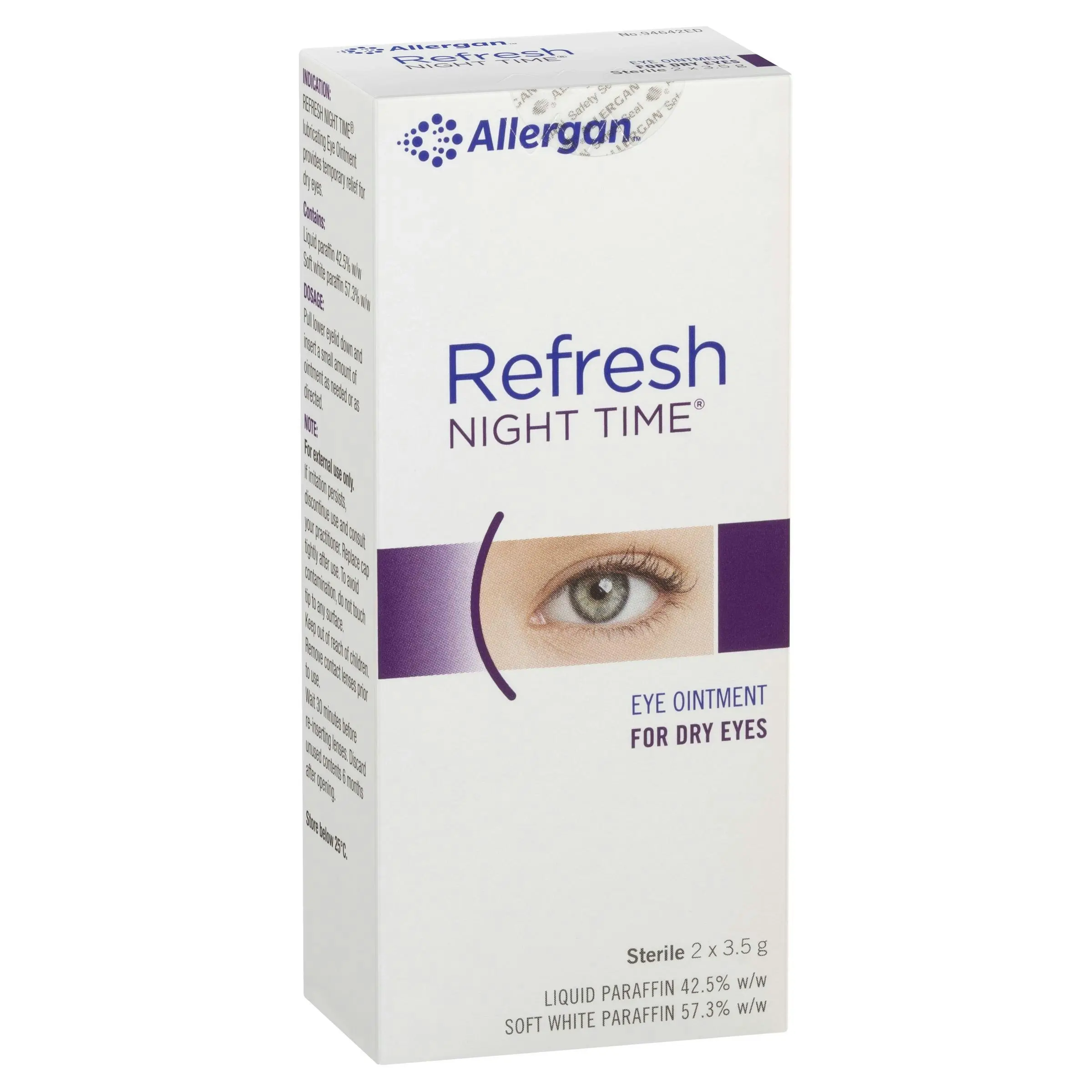 Allergan Refresh Night Time Eye Ointment 2 x 3.5g