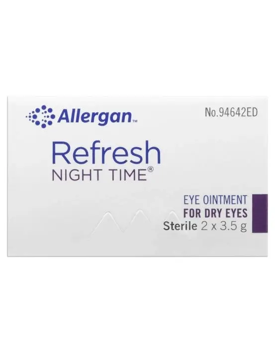 Allergan Refresh Night Time Eye Ointment 2 x 3.5g