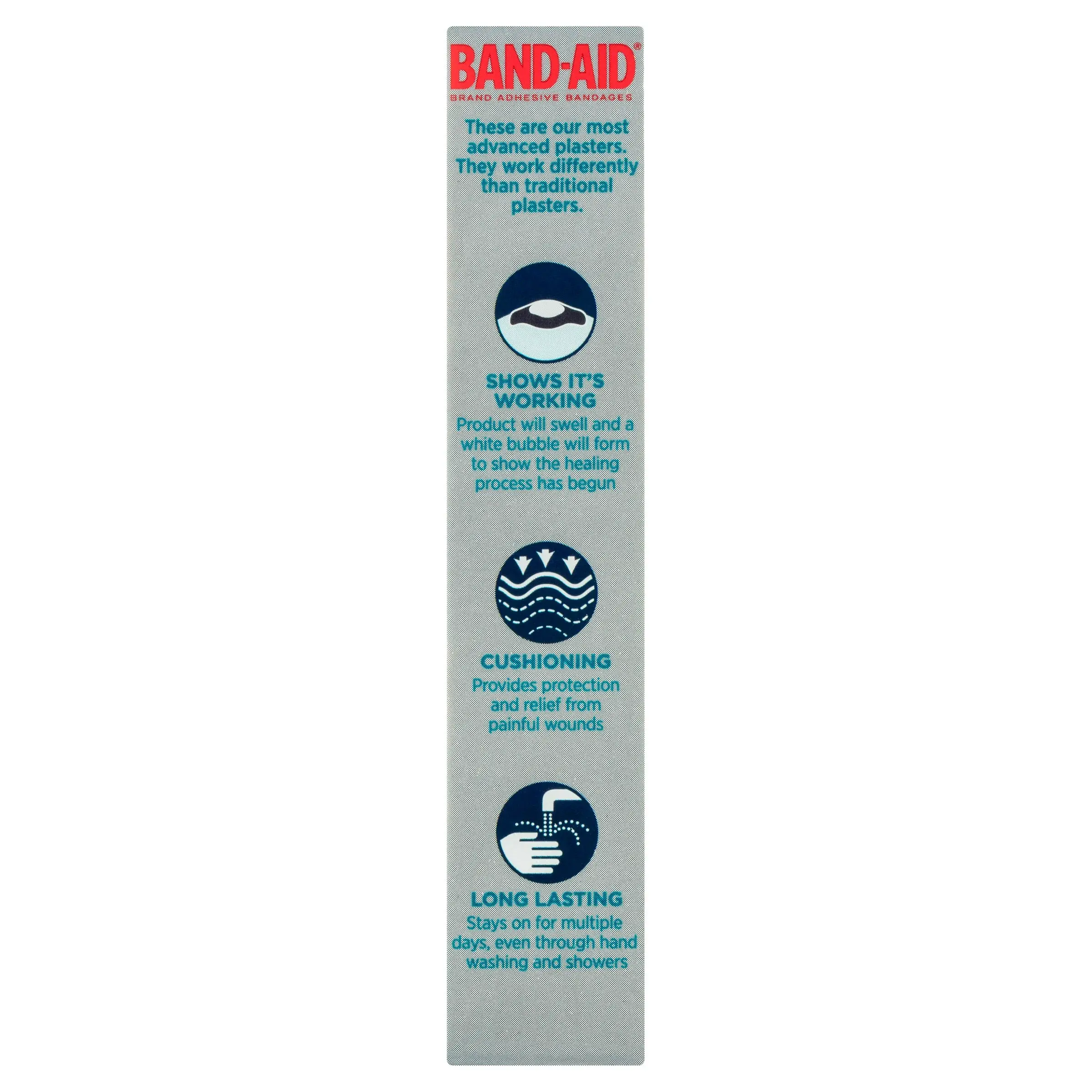 BAND-AID Advanced Healing Hydro Seal Gel Plasters Large 6 Pack