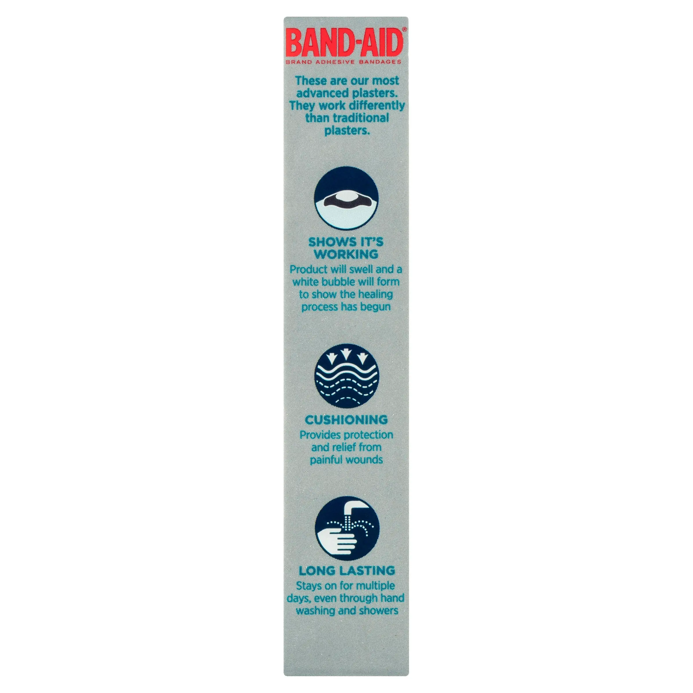 BAND-AID Advanced Healing Hydro Seal Gel Plasters Large 6 Pack