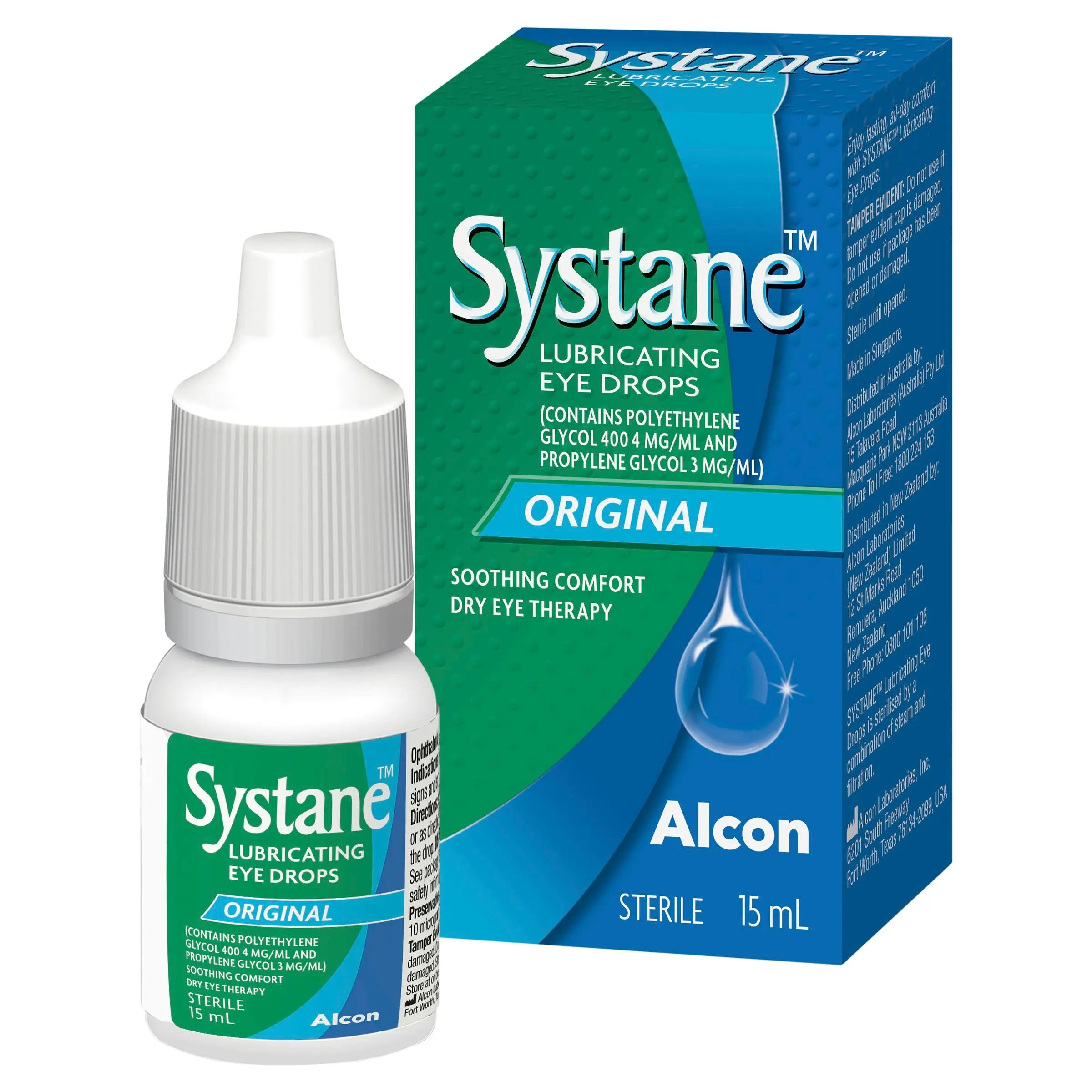 SYSTANE Original Lubricating Eye Drops 15mL