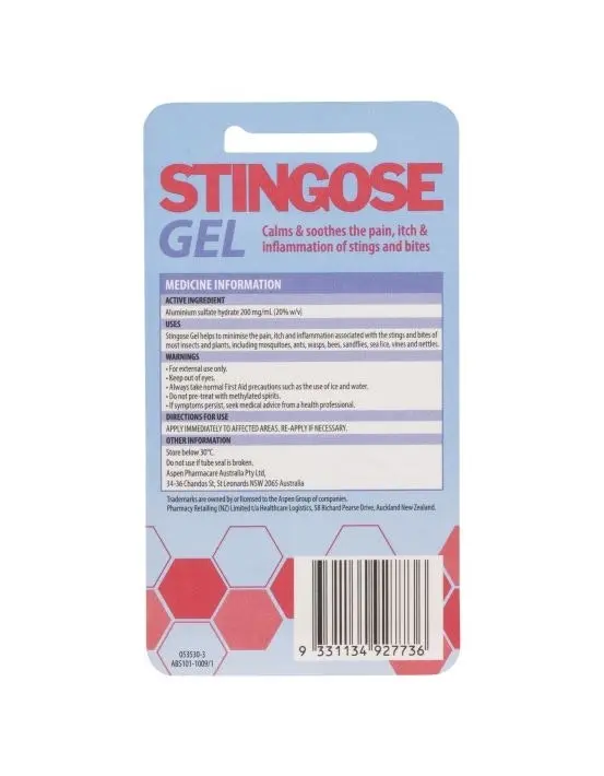 STINGOSE Gel 25mL