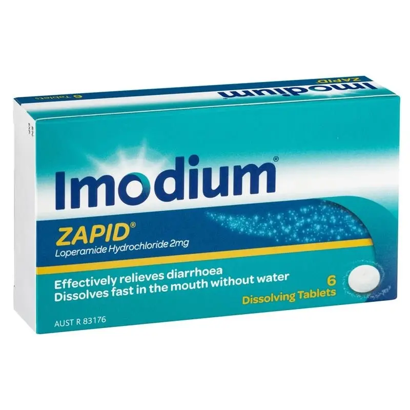 IMODIUM Zapid Dissolving Tablets 6 Pack