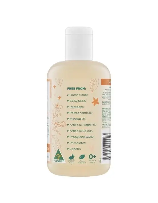 Gaia Natural Baby Bath & Body Wash 250mL