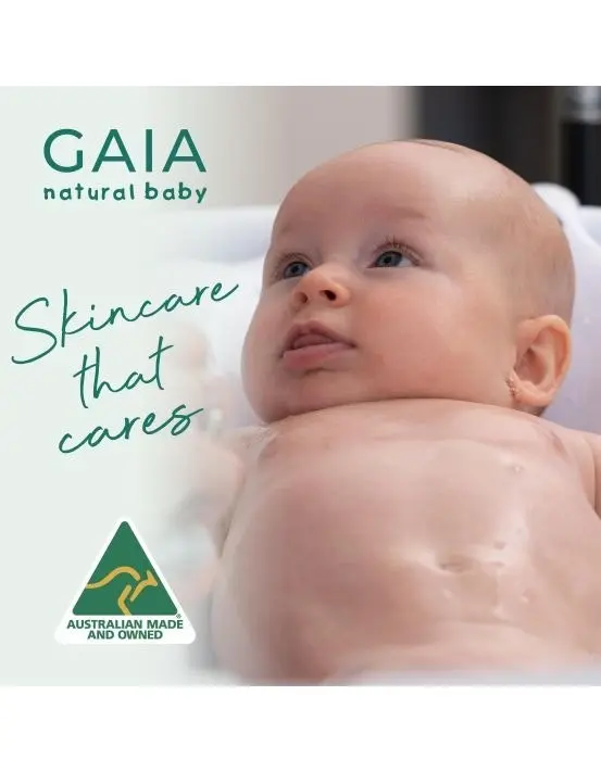 Gaia Natural Baby Bath & Body Wash 250mL