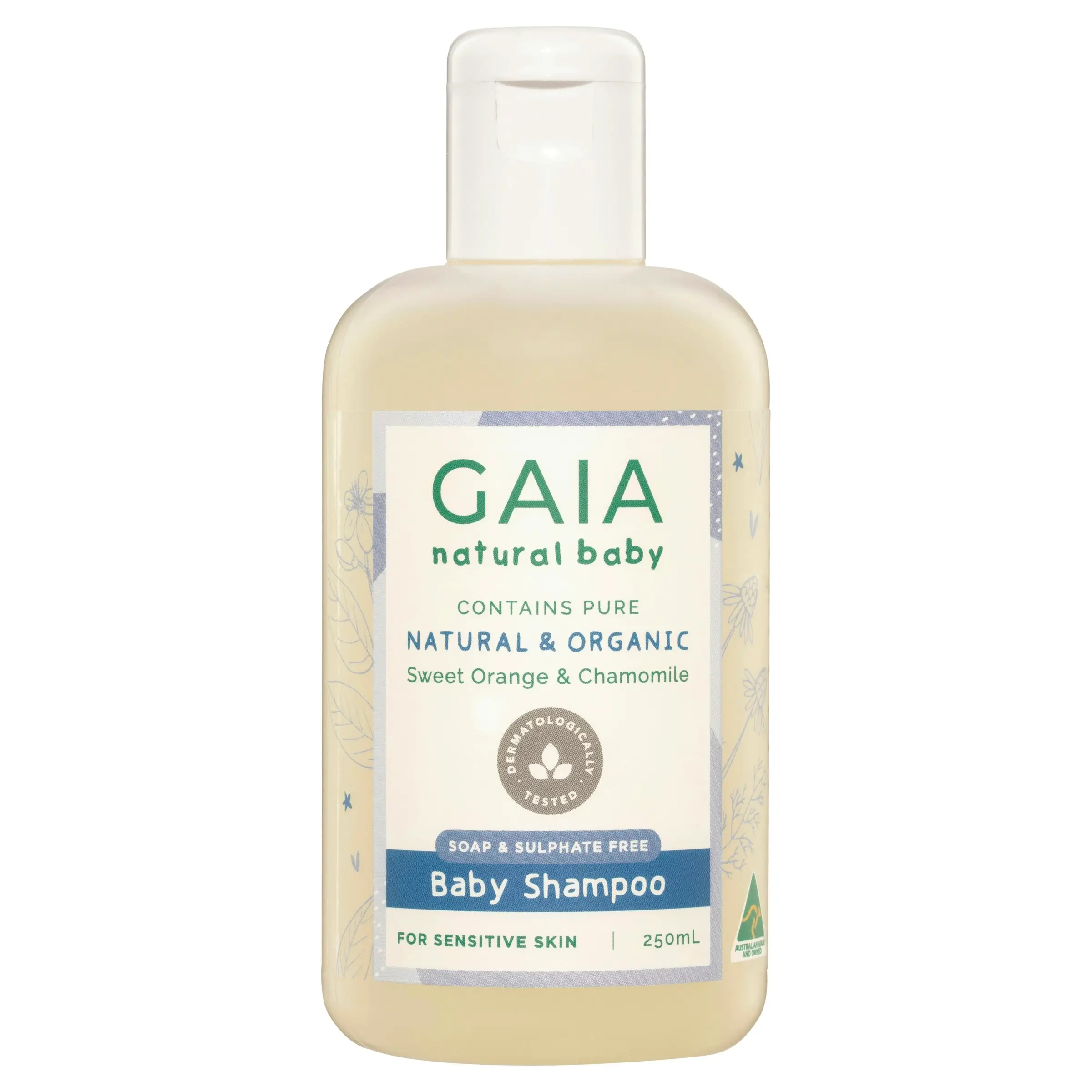 Gaia Natural Baby Shampoo 250mL