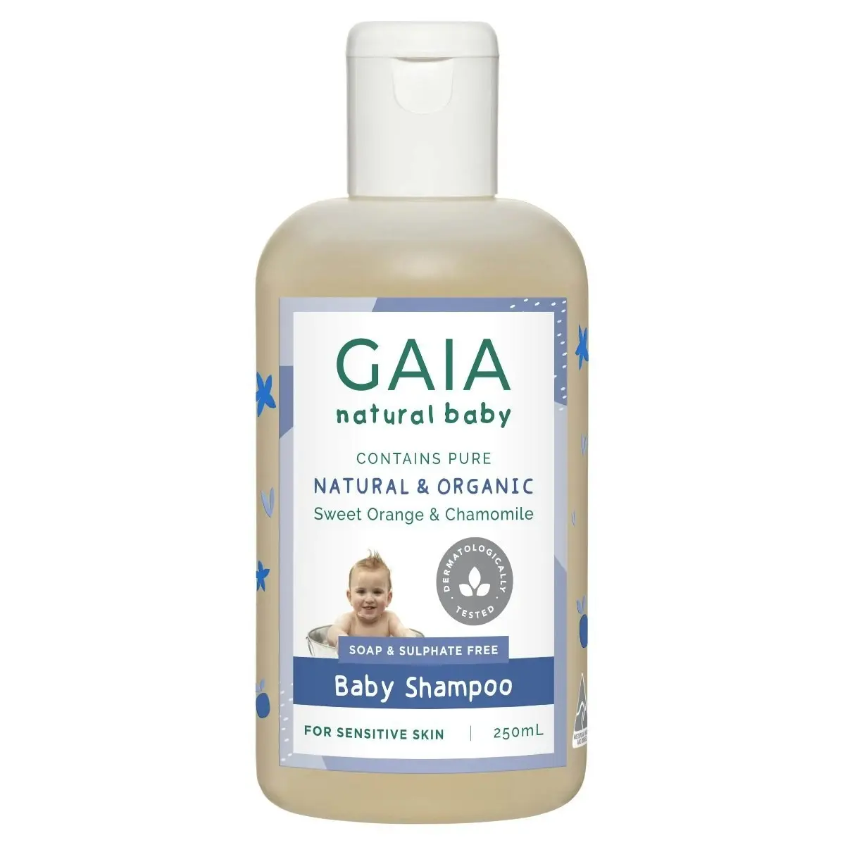 Gaia Natural Baby Shampoo 250mL