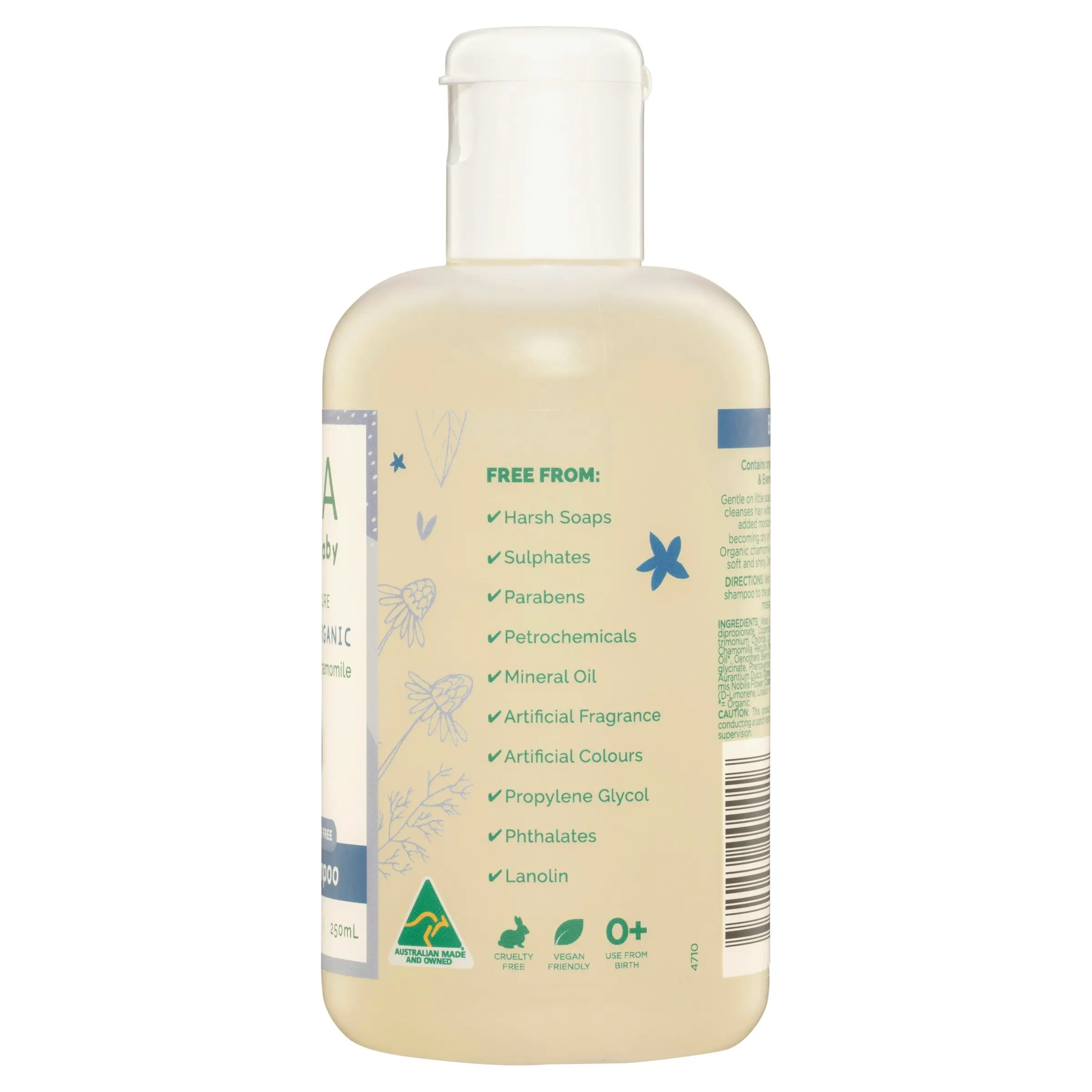 Gaia Natural Baby Shampoo 250mL