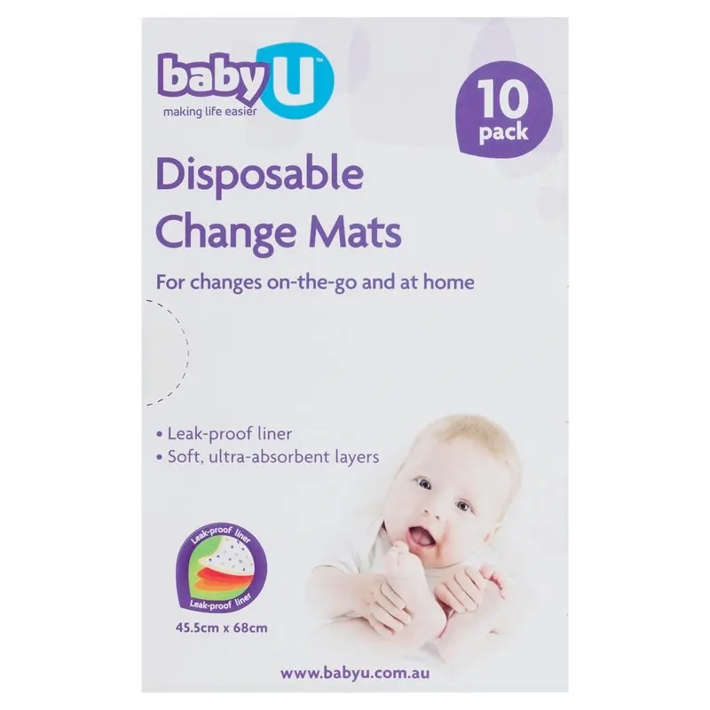 Baby U Change Mats 10 Pack