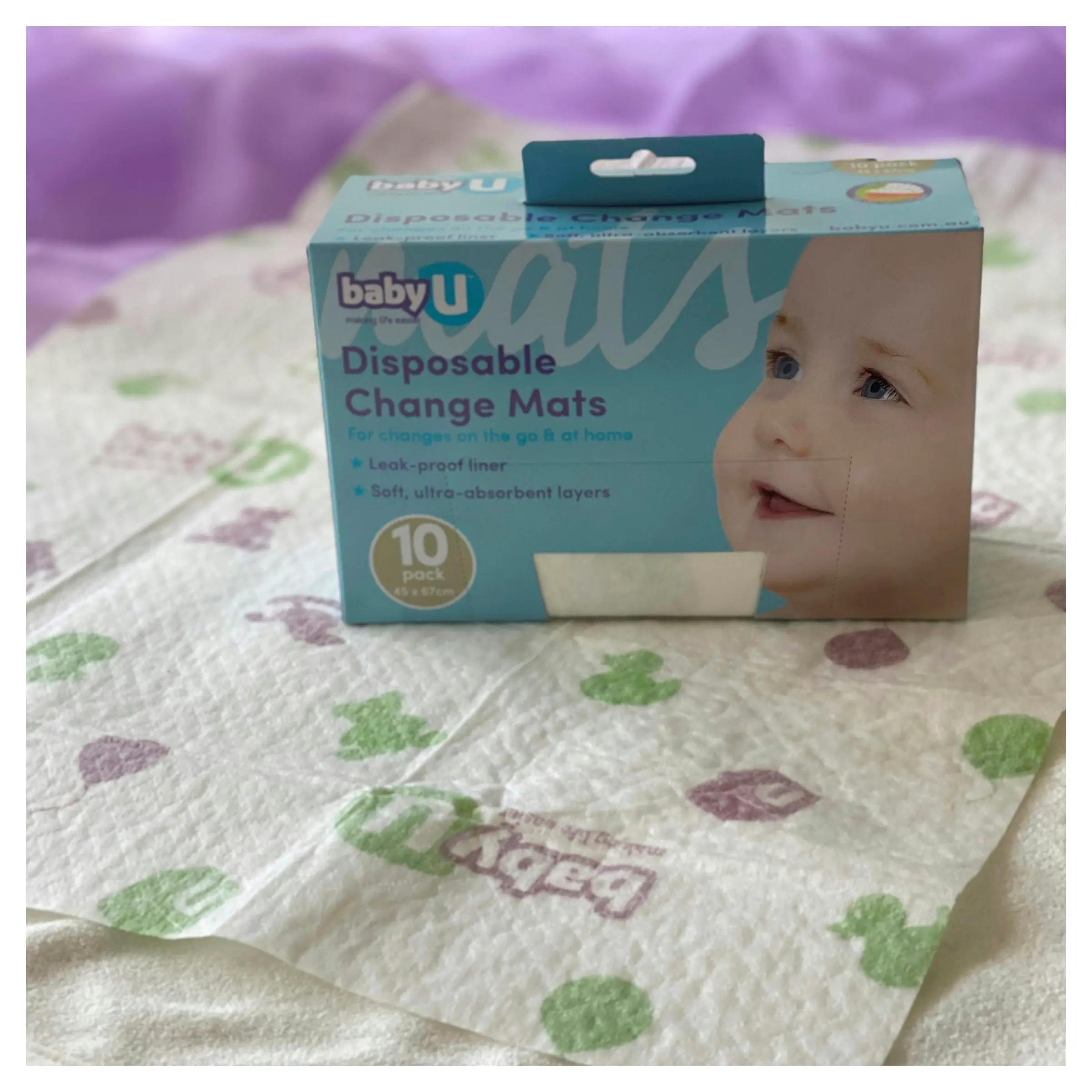 Baby U Change Mats 10 Pack