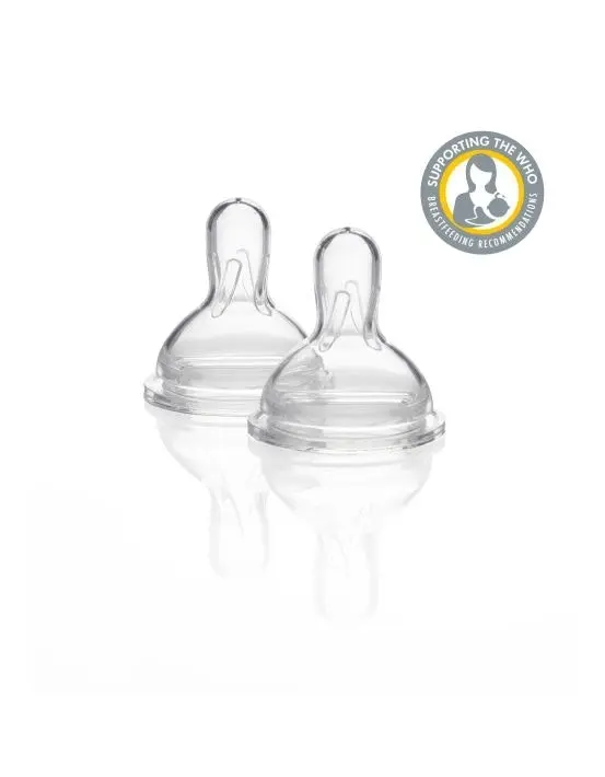 Medela Wide Base Teat Medium Flow 3 Pack