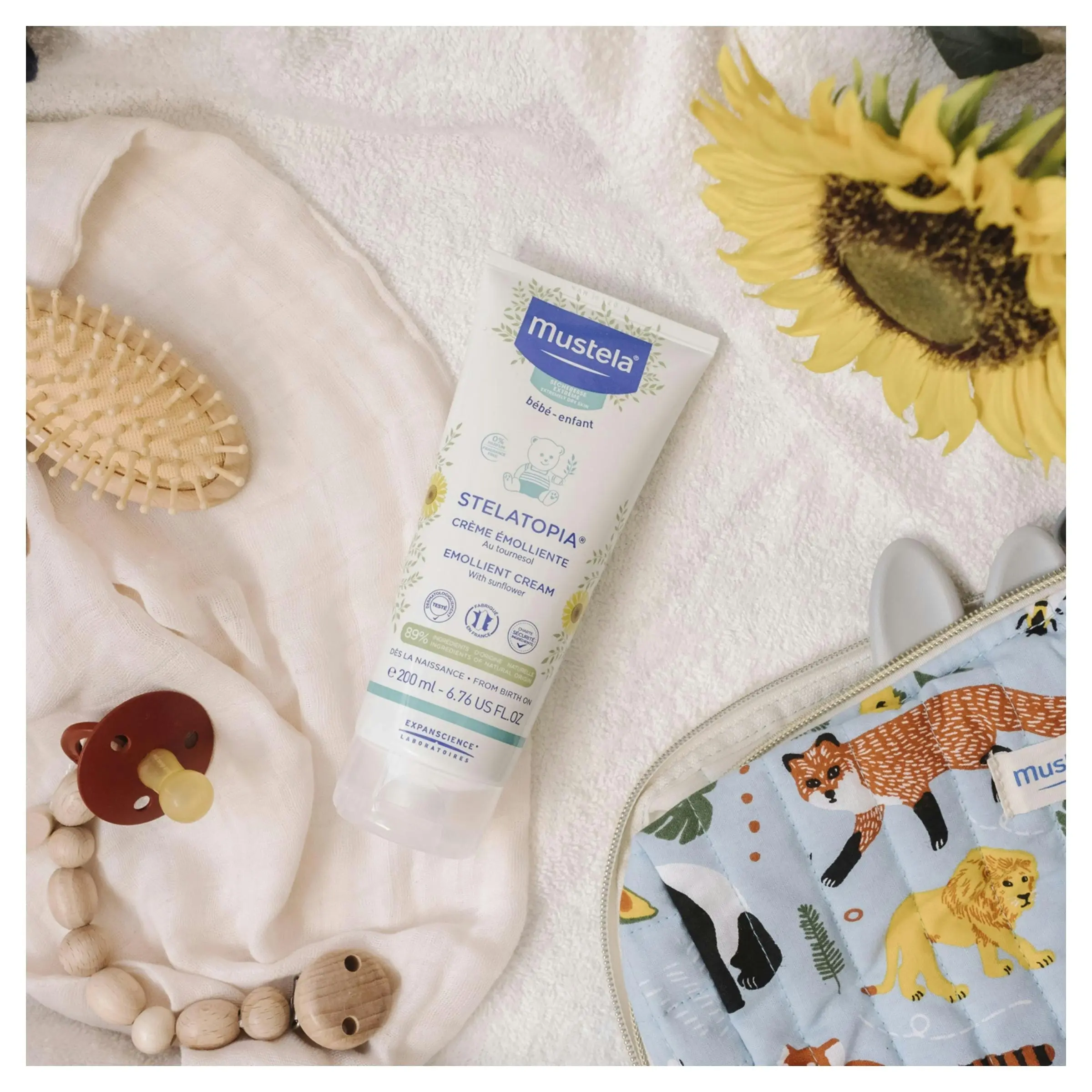 MUSTELA Stelatopia Emollient Baby Cream 200ml