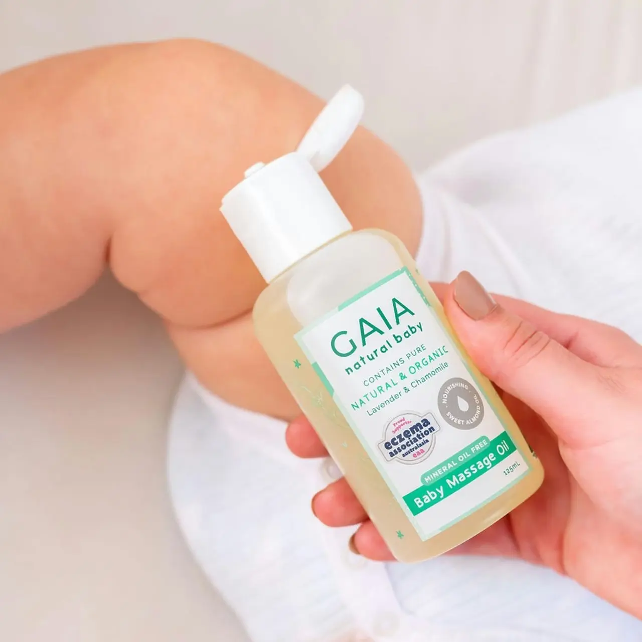 Gaia Natural Baby Massage Oil 125mL