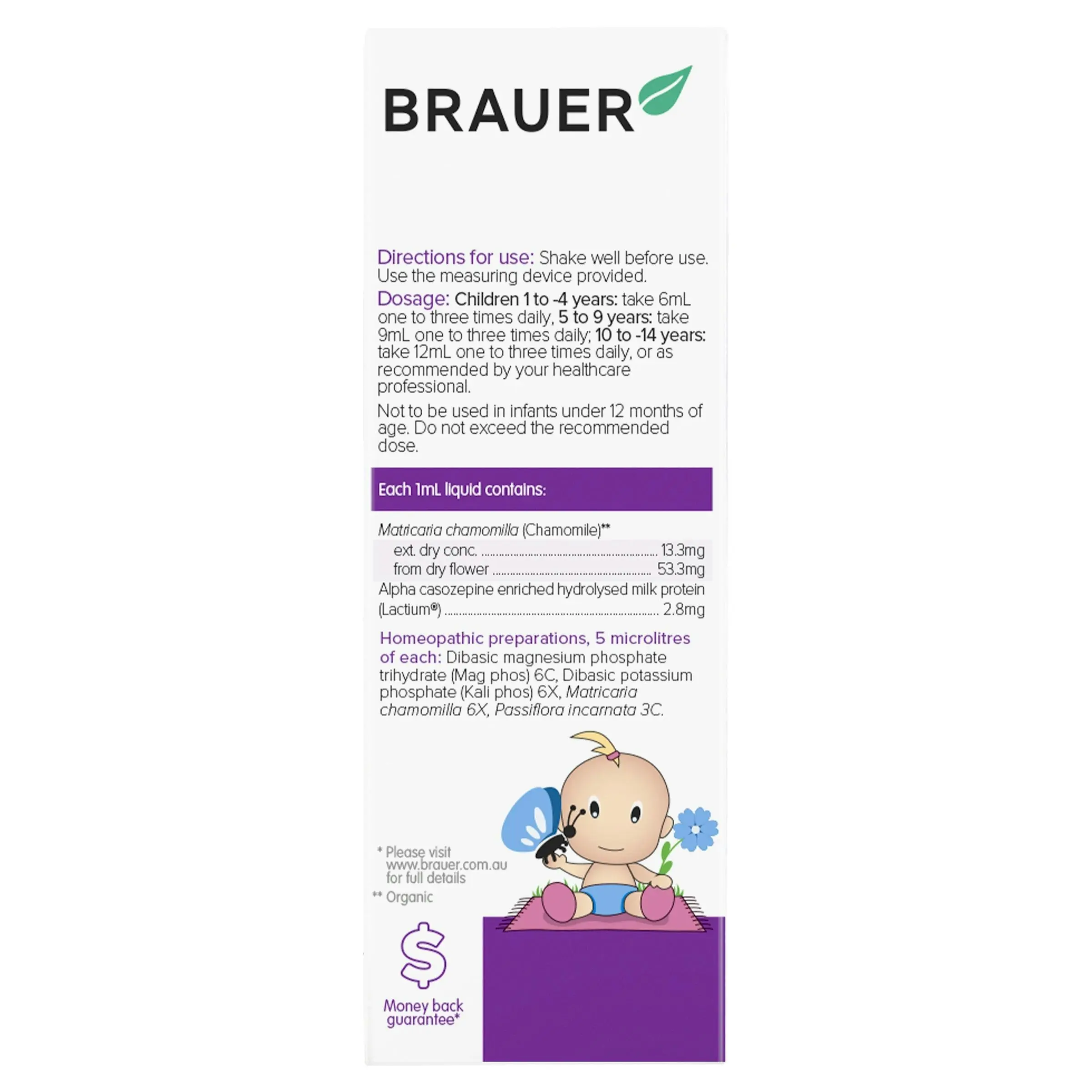 Brauer Baby & Child Calm 100mL