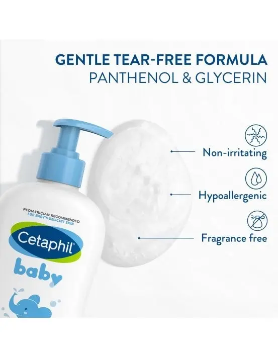 Cetaphil Baby Gentle Wash and Shampoo 400ml