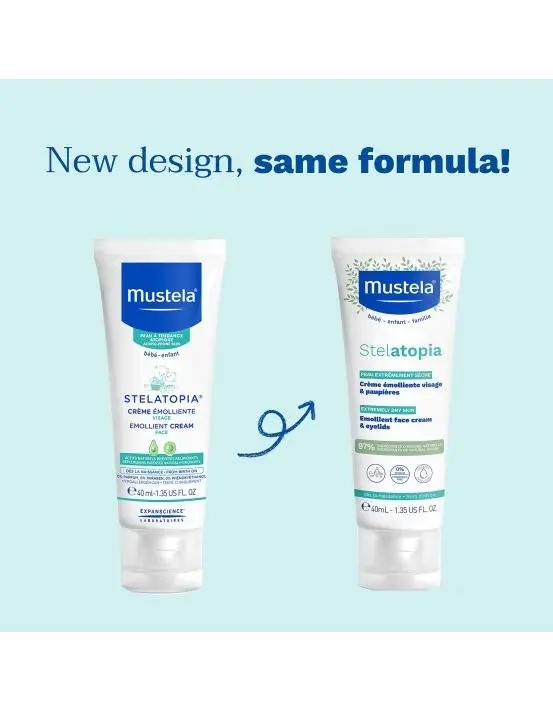 MUSTELA Stelatopia® Emollient Face Cream 40ml