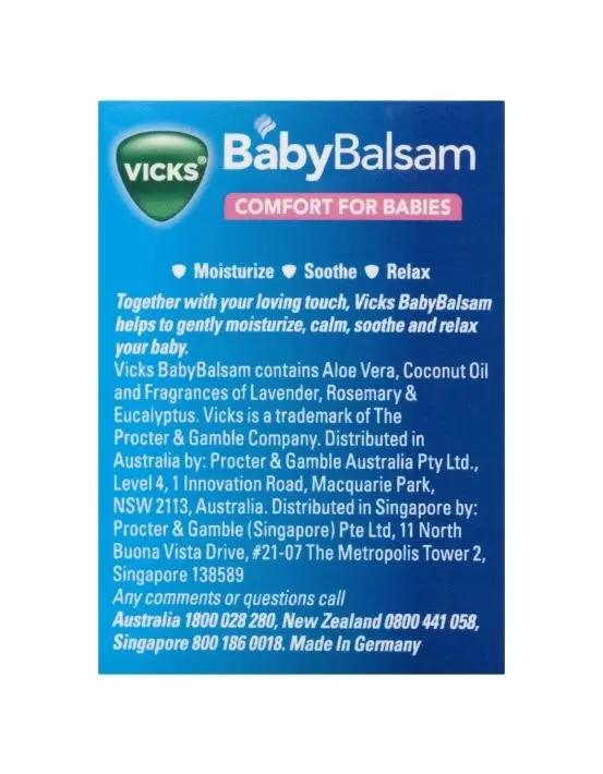 Vicks Baby Balsam 100g