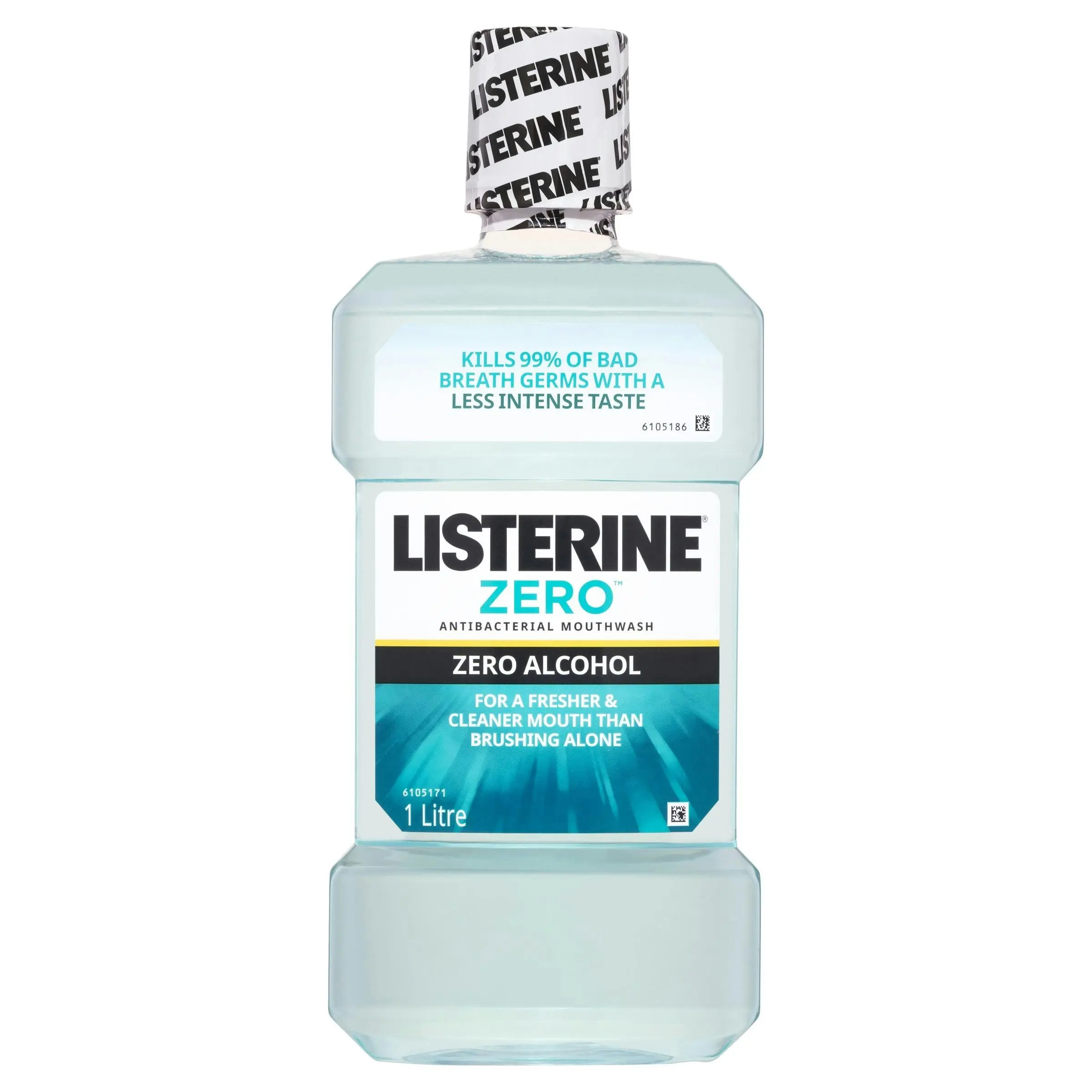 Listerine Mouthwash Zero Alcohol 1L