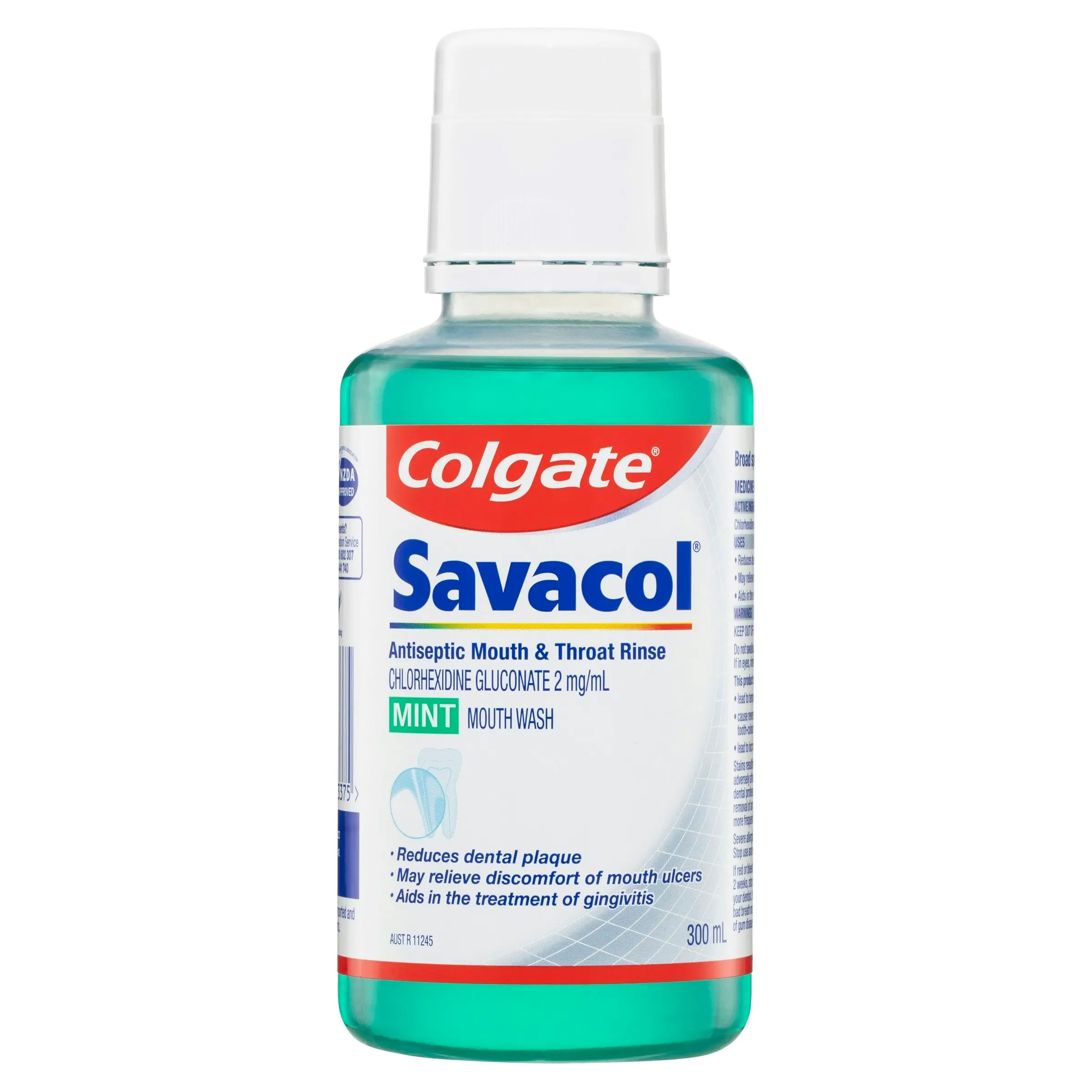 Colgate Savacol Mouthwash Mint 300mL