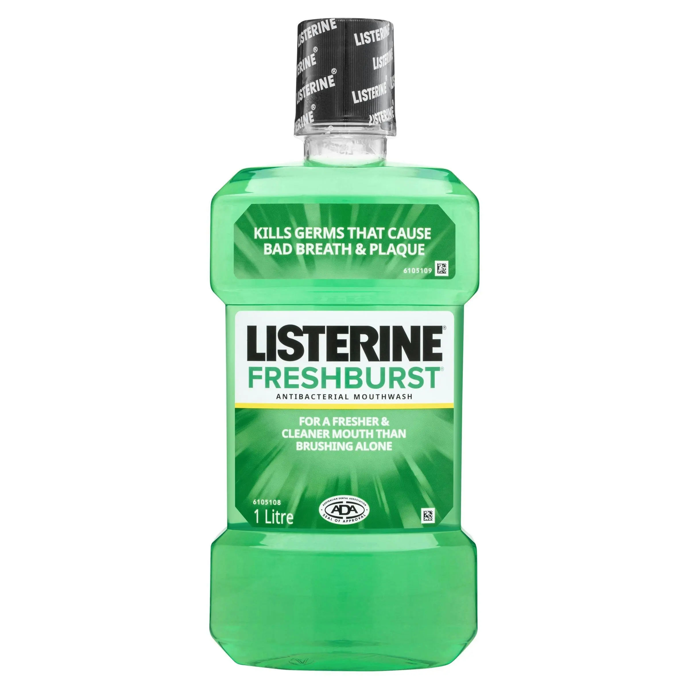 Listerine Mouthwash Fresh Burst 1L