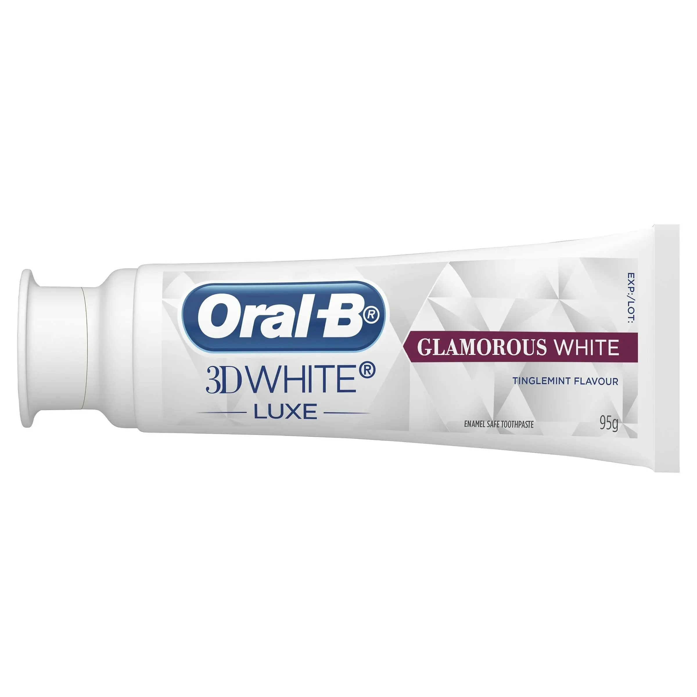 Oral B 3DWhite Luxe Glamorous White Toothpaste 95 g