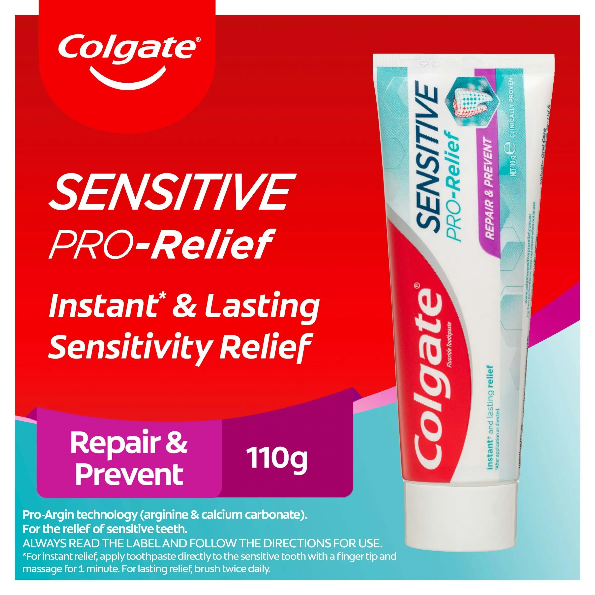 Colgate Sensitive Pro-Relief Toothpaste Repair & Prevent 110g