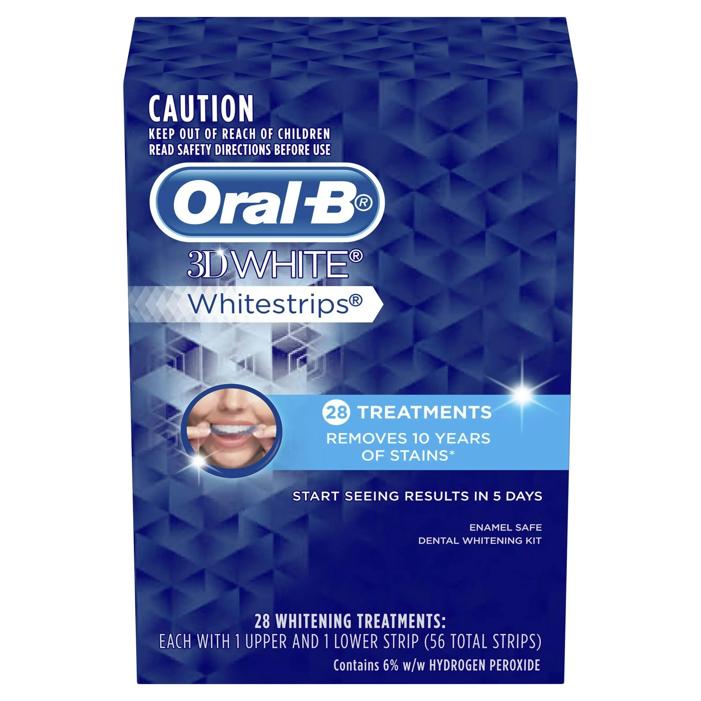 Oral B 3D White Whitestrips 28 Treatments