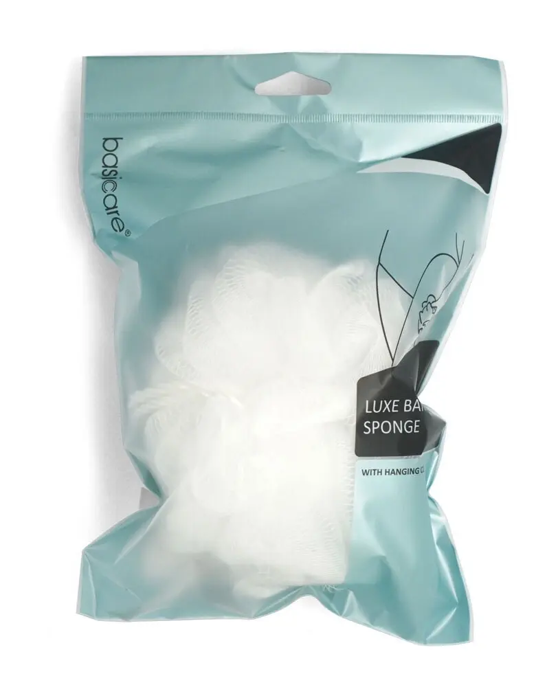 Basicare Luxe Bath Sponge Round Aria