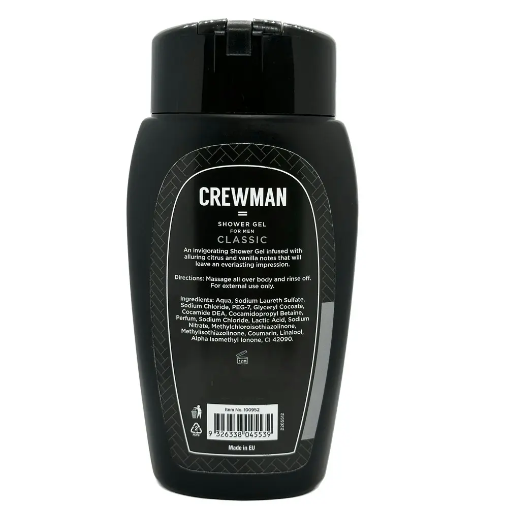 Crewman Classic Shower Gel For Men 200ml