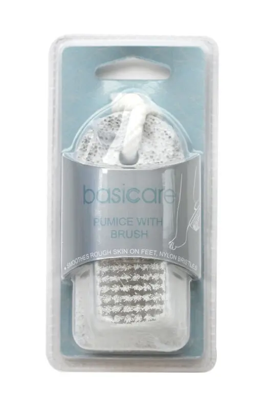 Basicare Pumice With Brush 9.5cm