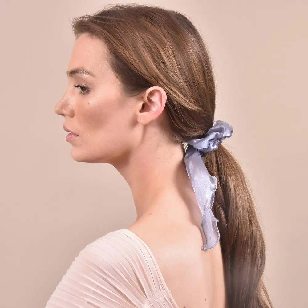 Culturesse Okeley High Gloss Bridal Style Scrunchie