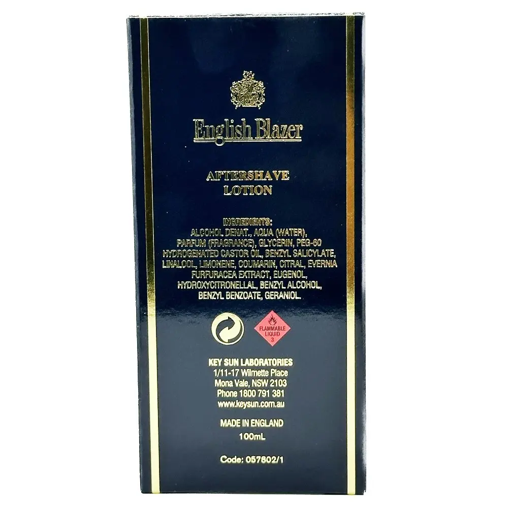 English Blazer After Shave Lotion 100ml