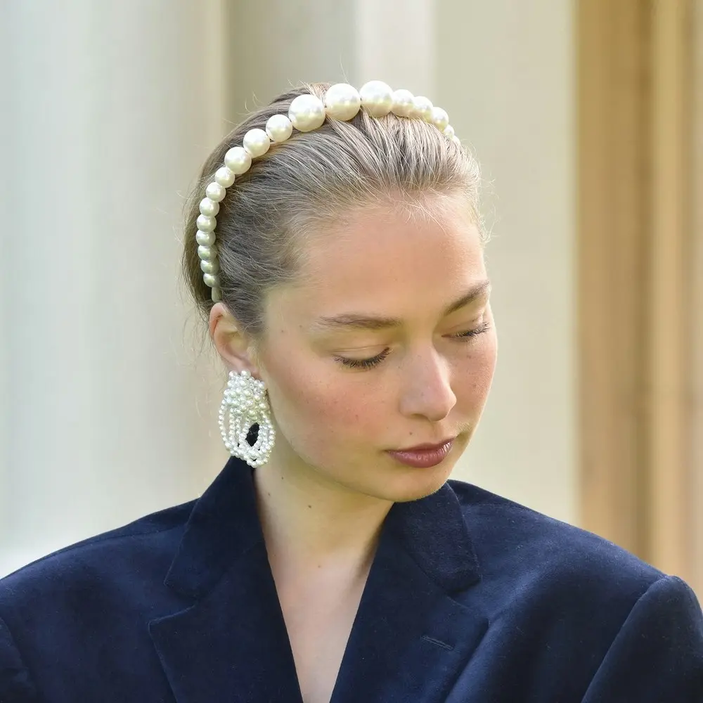 Culturesse Veronika Pearly Headband