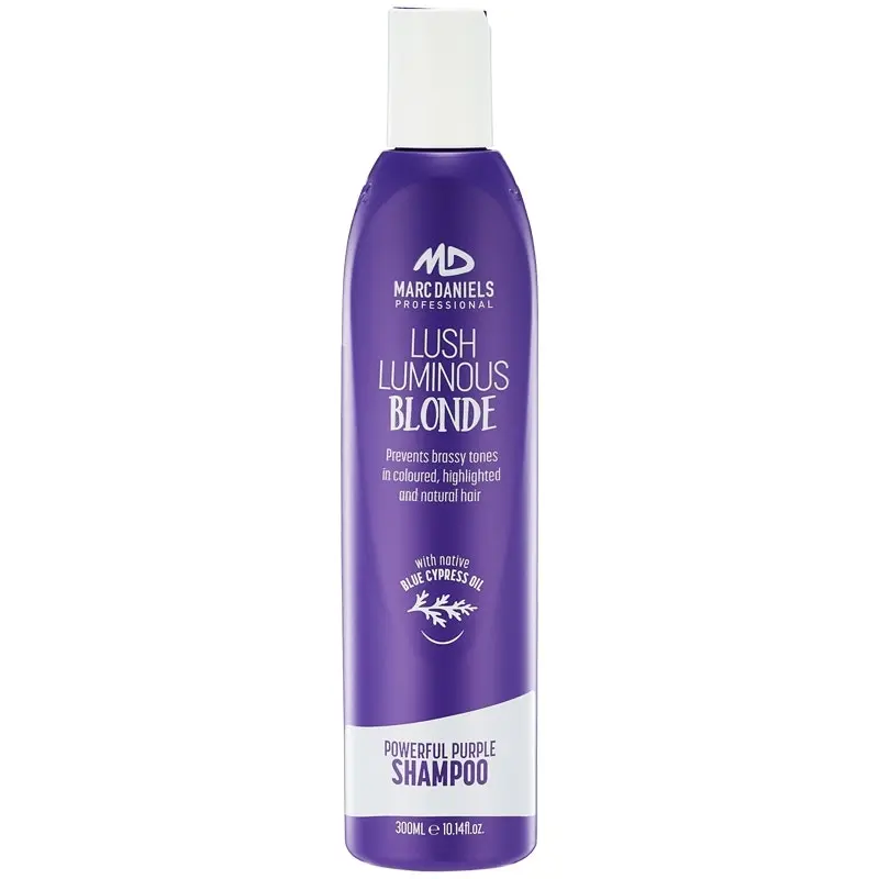 Marc Daniels Powerful Purple Lush Luminous Blonde Shampoo 300ml