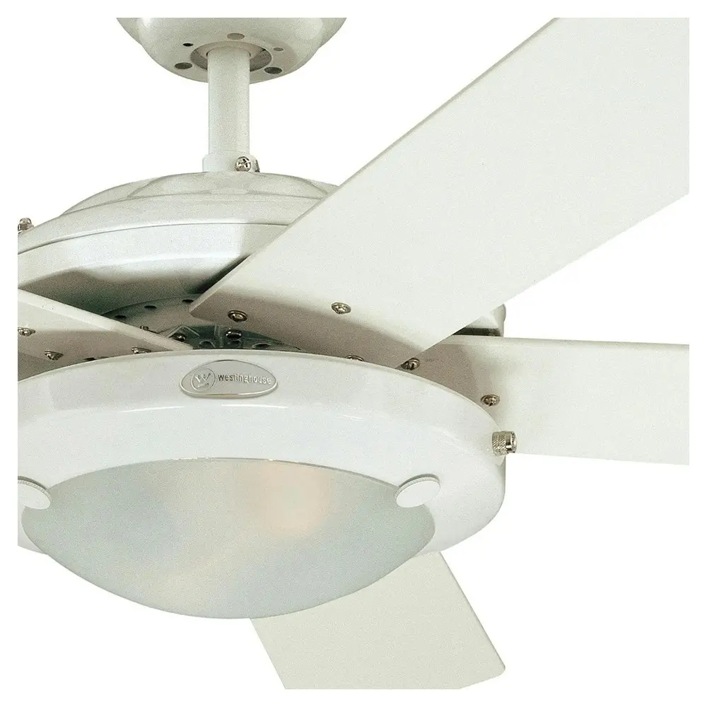 Westinghouse 132cm Comet Ceiling Fan w/Reversible Blade/Airflow/LED Light White