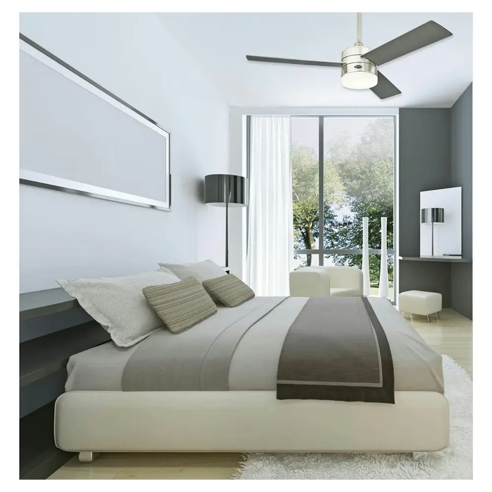 Westinghouse 48" Alta Vista S/S Ceiling Fan w/Reversible Blade/Airflow/LED Light