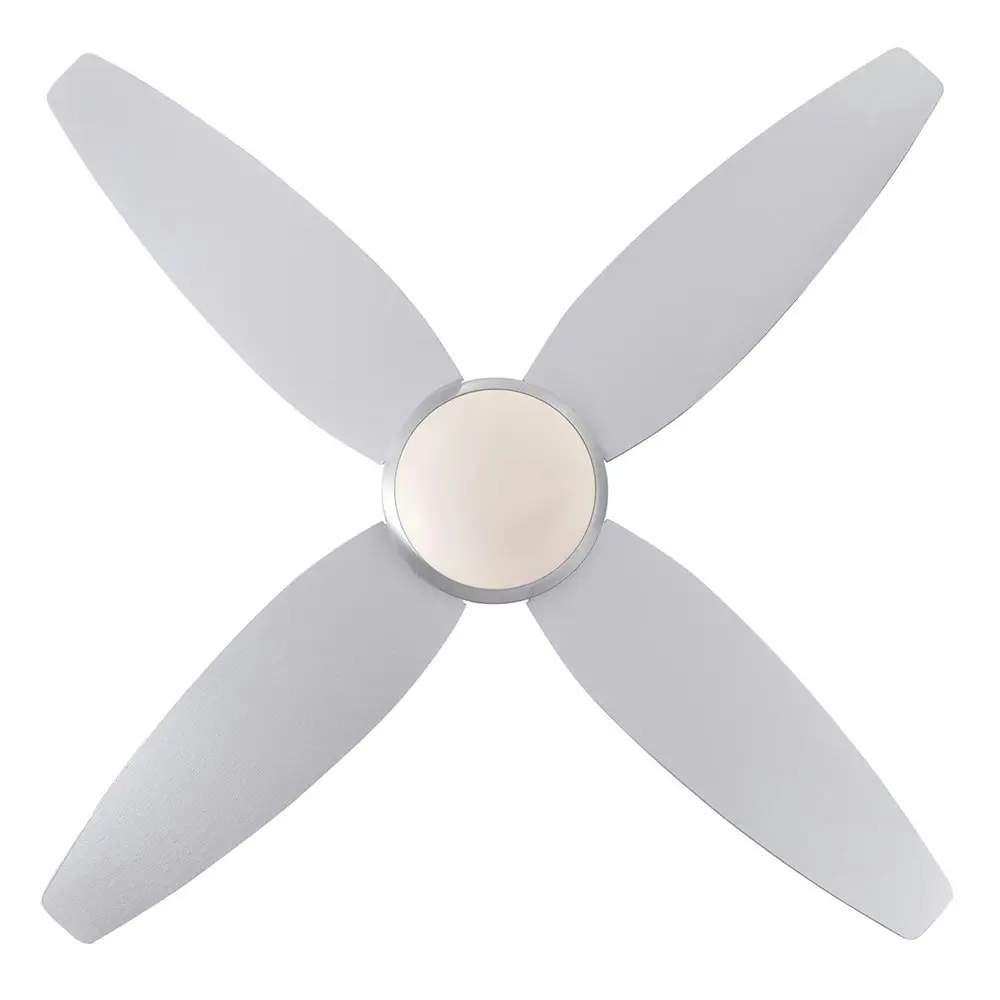 Westinghouse 132cm Havanna Ceiling Fan Reversible Blade/Airflow/Light Aluminium