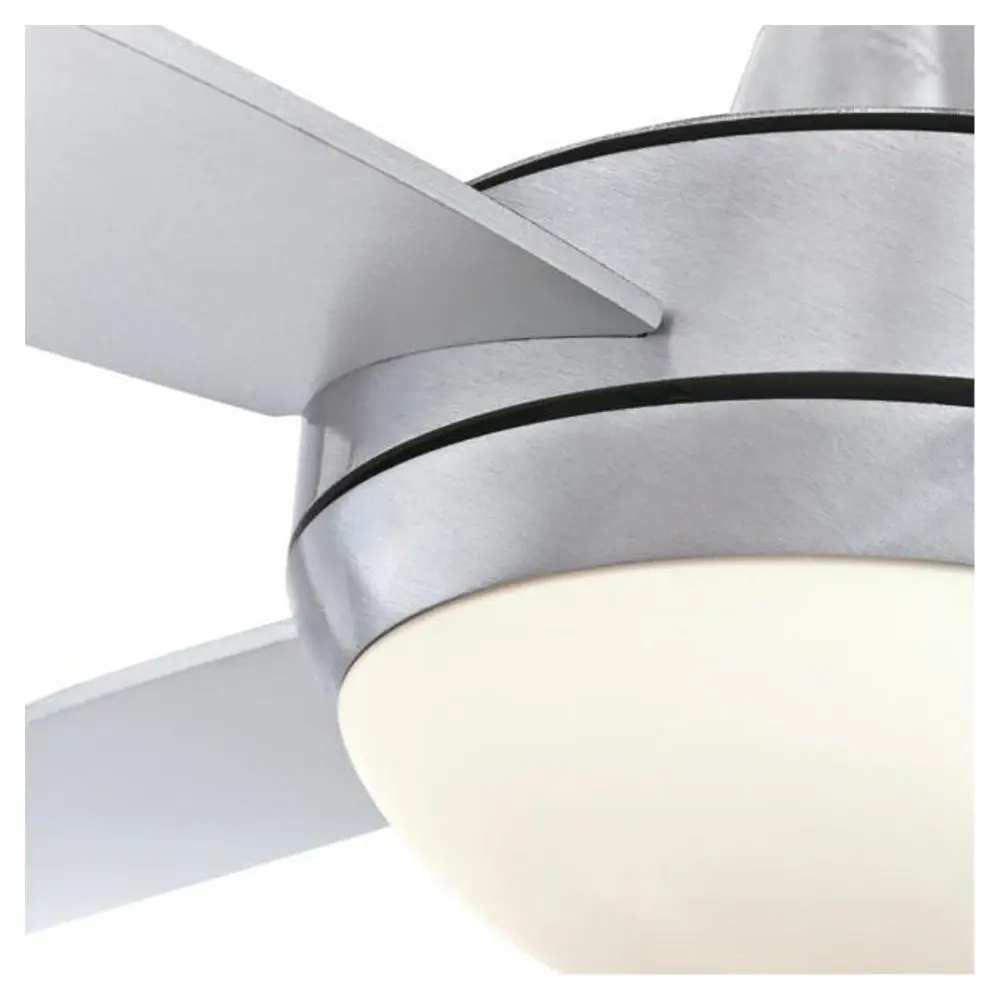 Westinghouse 132cm Havanna Ceiling Fan Reversible Blade/Airflow/Light Aluminium