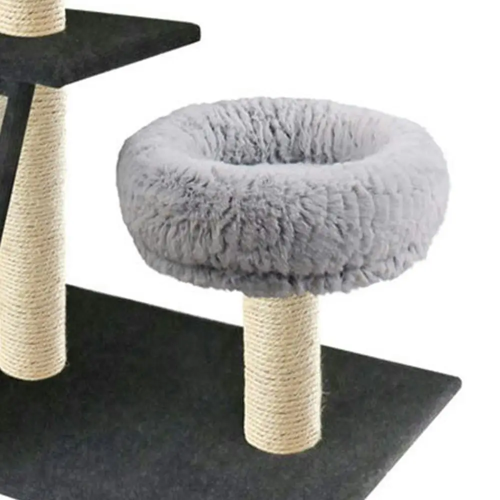 Paws & Claws 102cm Catsby Scratching Post w/ Ramp/Double Lounger Furniture Cat