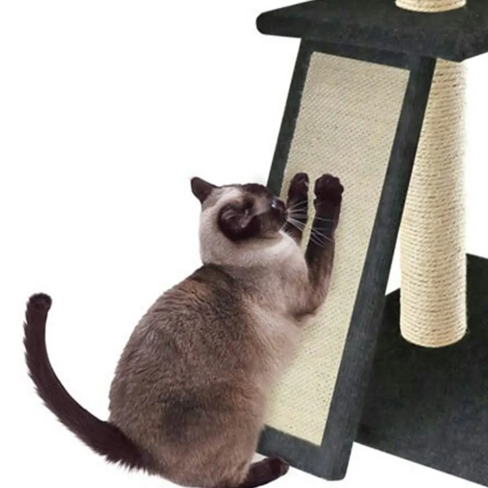 Paws & Claws 102cm Catsby Scratching Post w/ Ramp/Double Lounger Furniture Cat