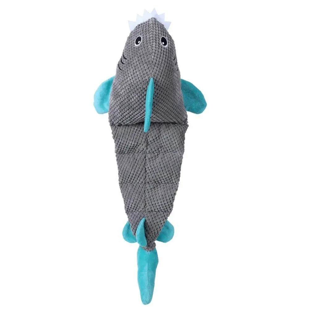 Paws & Claws 66cm Aquatic Animals Giant Squeaky Shark Soft/Plush Toy Dog/Cat/Pet